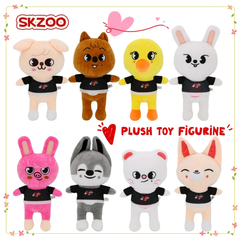 

SKZOO Stray Kids Wolf chan Leebit Dwaekki Jiniret High-appearance-value Creative Personality Plush Toy Doll Toy Gift Wholesale