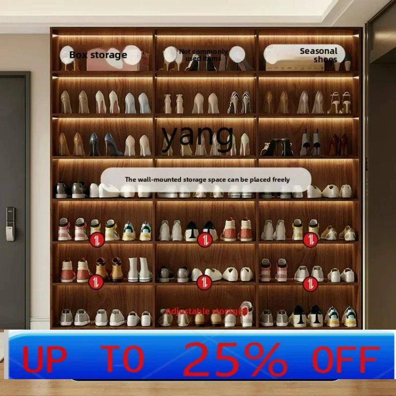 LTT shoe cabinet with password lock large capacity storage cabinet outside the corridor