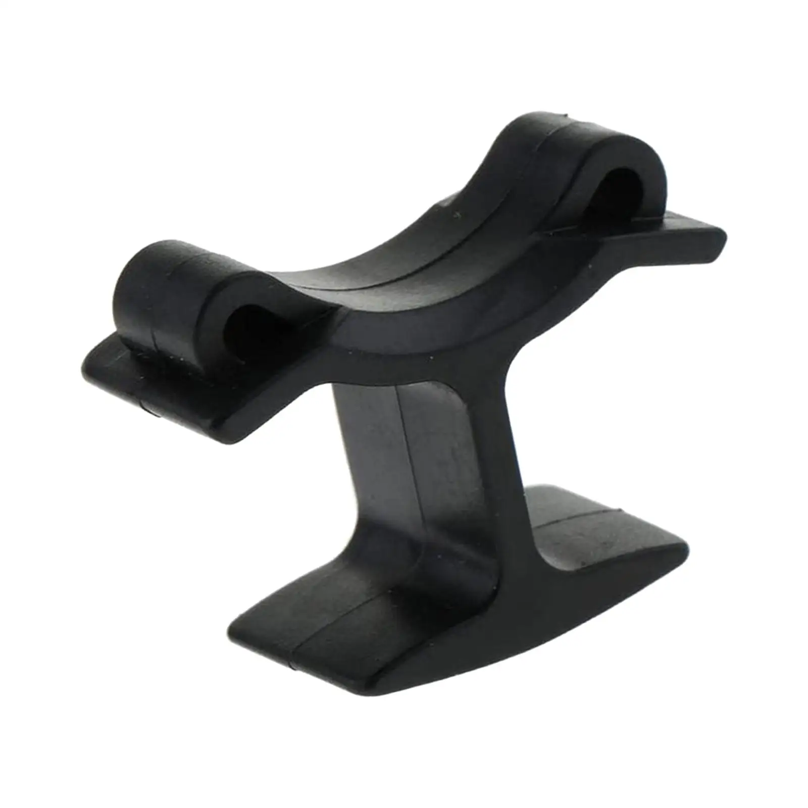 Referee Whistle Finger Grip Holder Black ABS Clamp Accessory for Coaches School Football Game Use