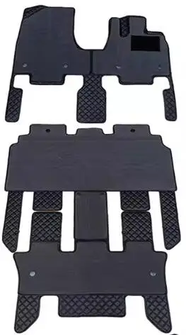 Custom full set car floor mats for Right Drive Honda STEP WGN Stepwgn Rk 2015-2010 7 8 seats waterproof double layers carpets