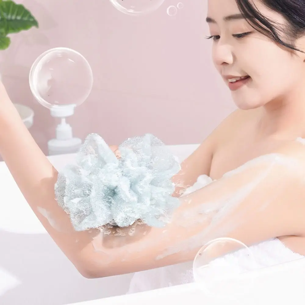 Gifts Stretchable Bath Ball Two-in-one Durable Scrubbing Towel Bathing Tools Foam Bath Scrubbing Artifact