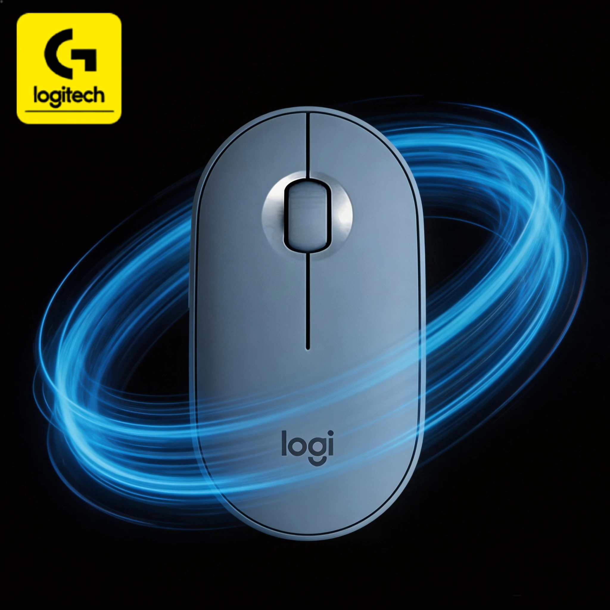 

Бесшумная мышь Logitech PEBBLE M350 создает тихую и комфортную атмосферу для работы.