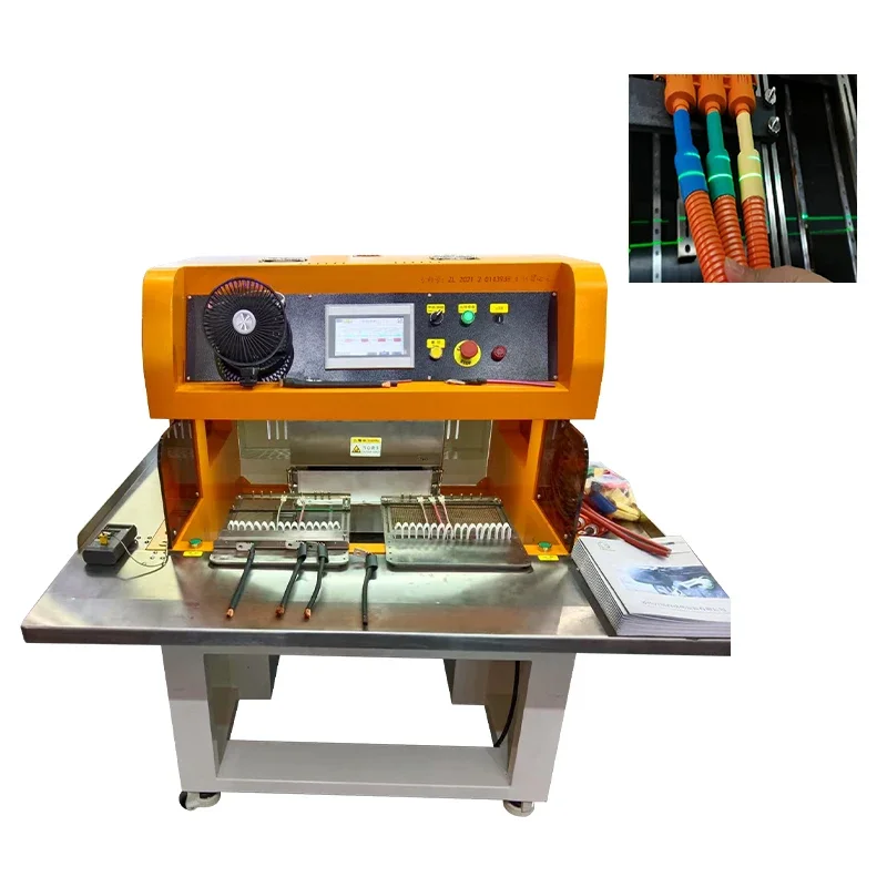EW-19M New Energy Harness Adjustable Temperature U-type Heat Shrinker Non Damaging Bellows Heat Shrink Tube Heating Machine