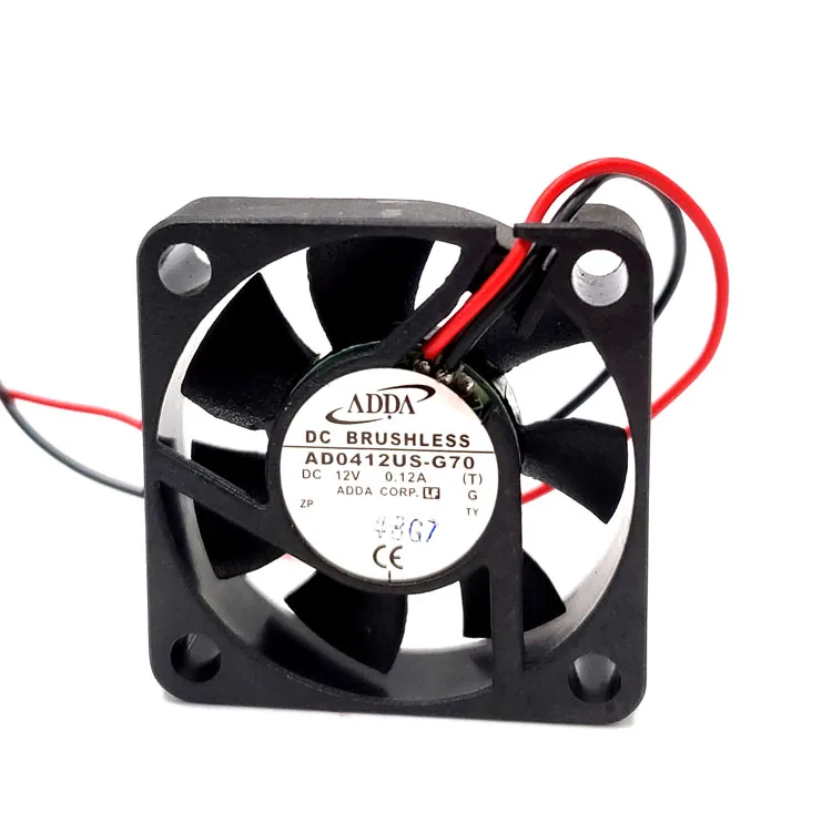 

ADDA AD0412US-G70 DC 12V 0.12A 40x40x10mm 2-Wire Server Cooling Fan