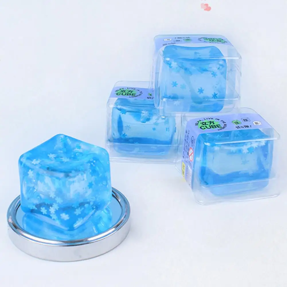 

Anxiety Relief Ice Cube Ice Cube Stress Balls Funny Anxiety Relief Toy for Kids Adults Ice Toy for Stress Slow Rising Fidget Toy