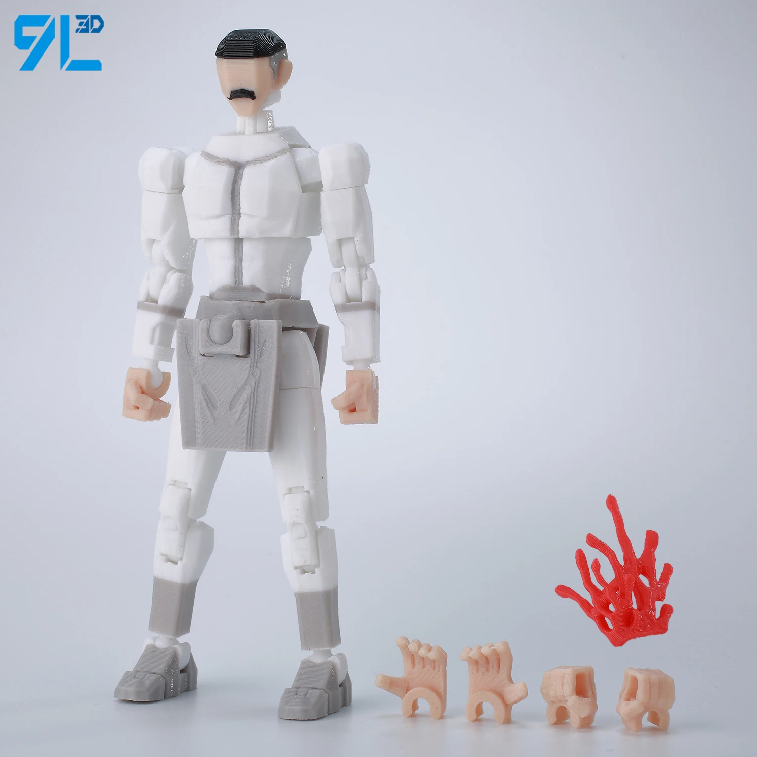9L3D Superhero Team Invincible Boy Heroes Action Figure Lucky13 Dummy13 Veelkleurige T13 Multi-Jointed Collectible Toys Titan13