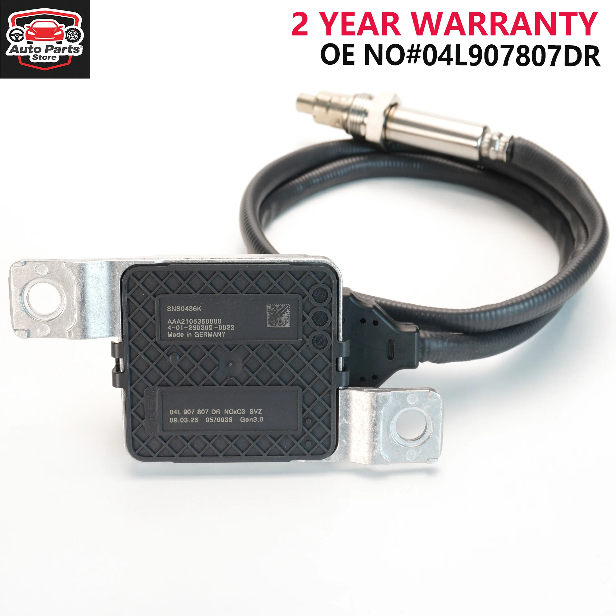 

04L907807DR SNS0436K New Nitrogen Oxide Sensor Nox Sensor for VW