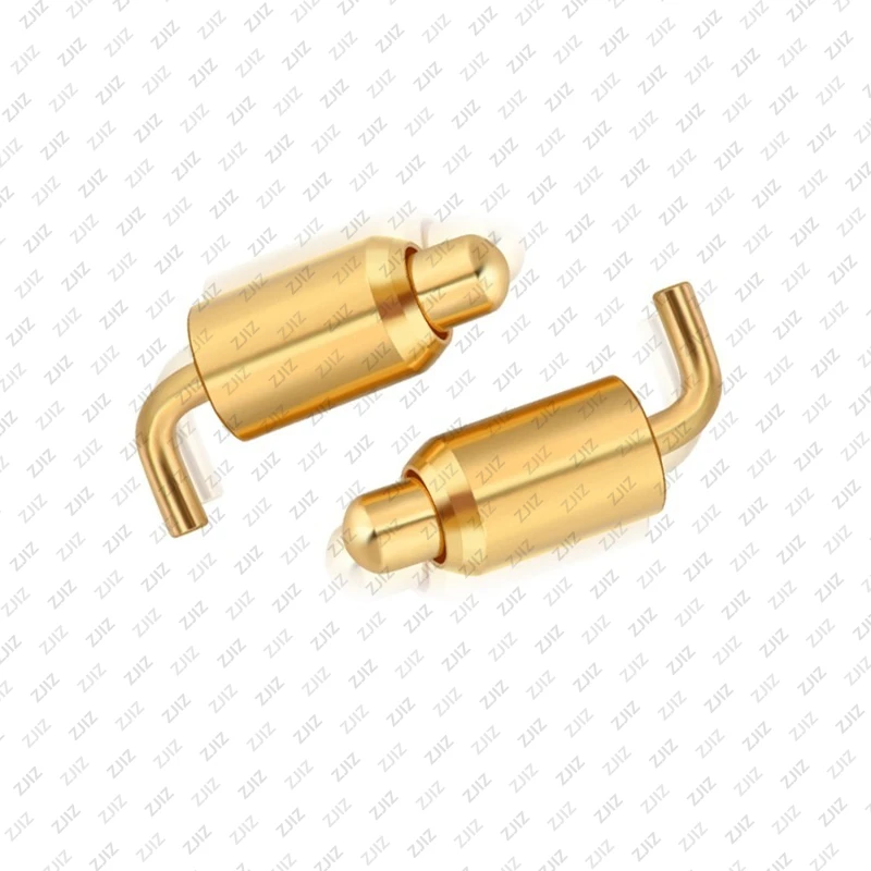 POGOPIN Feder-Fingerhut-Anschluss, hohe Stromverzierung, vergoldete Ladestation