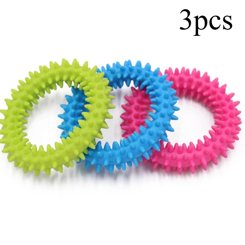 

Набор из 3 гибких сенсорных браслетов с шипами, игрушки для снятия стресса, массажные кольца для акупрессуры, снимающие тревожность.