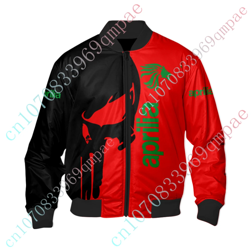 

Aprilia Clothing Harajuku Parkas Windbreaker Bomber Jacket Thick Coats Techwear Baseball Uniform Jackets For Men Custom Logo