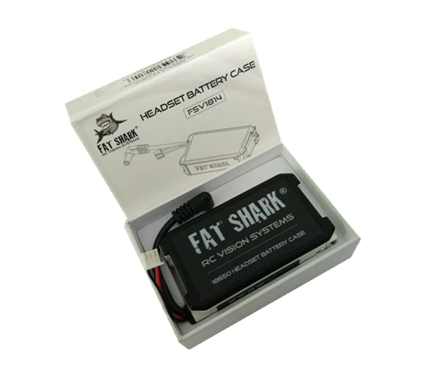 7.4V 18650 Li-ion Cell Battery Case For Fatshark Dominator HDO FPV GogglesVideo Headset without Battery RC Racing 