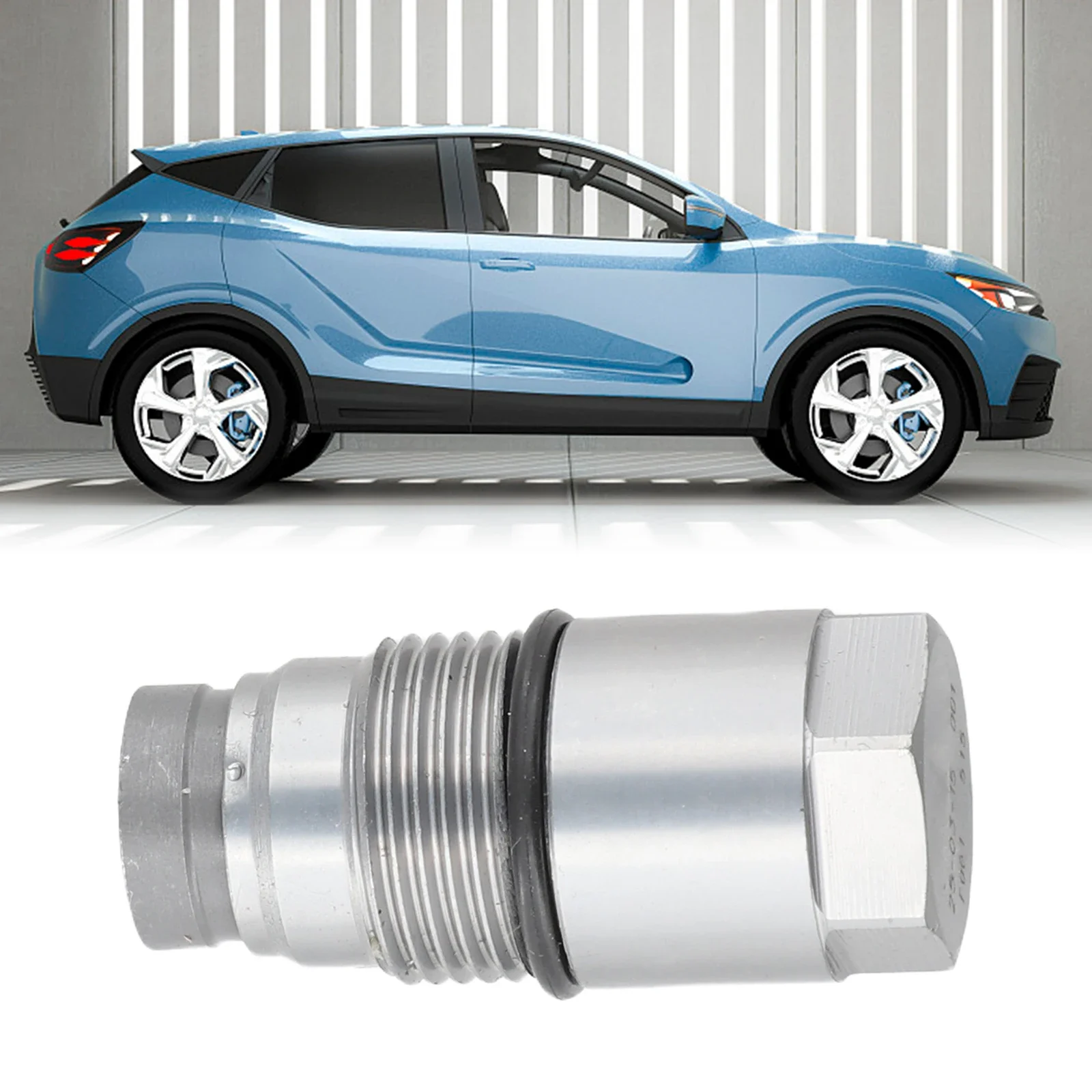

Compatible Pressure Sensor Common Rail Limiting Valve 1 Piece Included Easy Installation Metal Material Engine Part