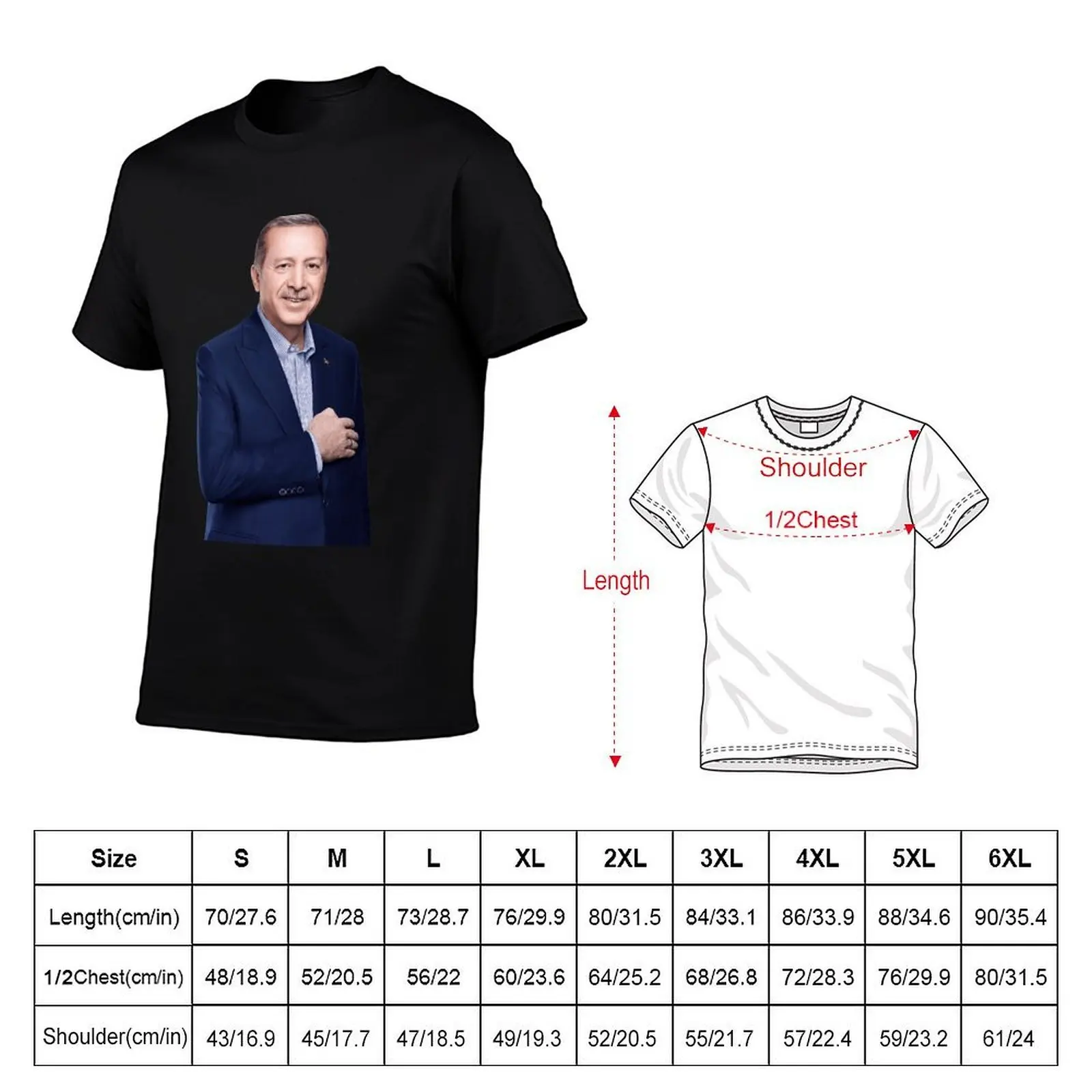 erdogan erdogan T-Shirt, Summer Casual Cotton Tee, Oversized Streetwear Tops, Vintage Graphic Print, Loose Fit Short Sleeve