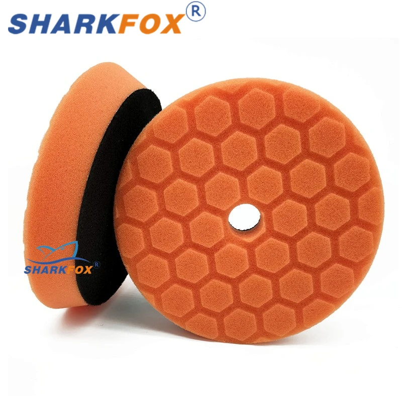 

Sharkfox Practical 5/6 Inch Car Sponge Polishing Pad Self-Adhesive Buffing Waxing Sponge Wool Wheel Polishing Pad For Car