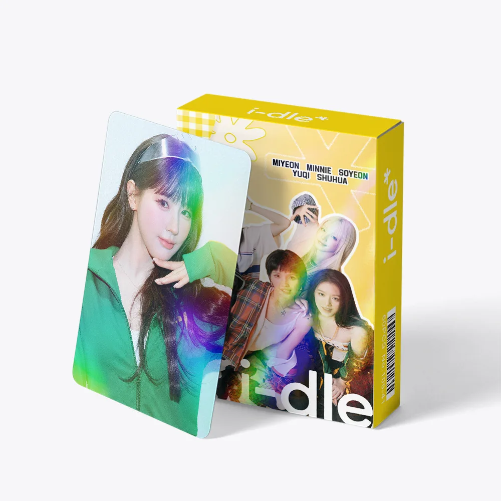 

60 шт. Kpop Gidle Yuqi Lomo карты (G)I-Dle Song Yuqi новый альбом фотокарточки фотографии фанаты подарки