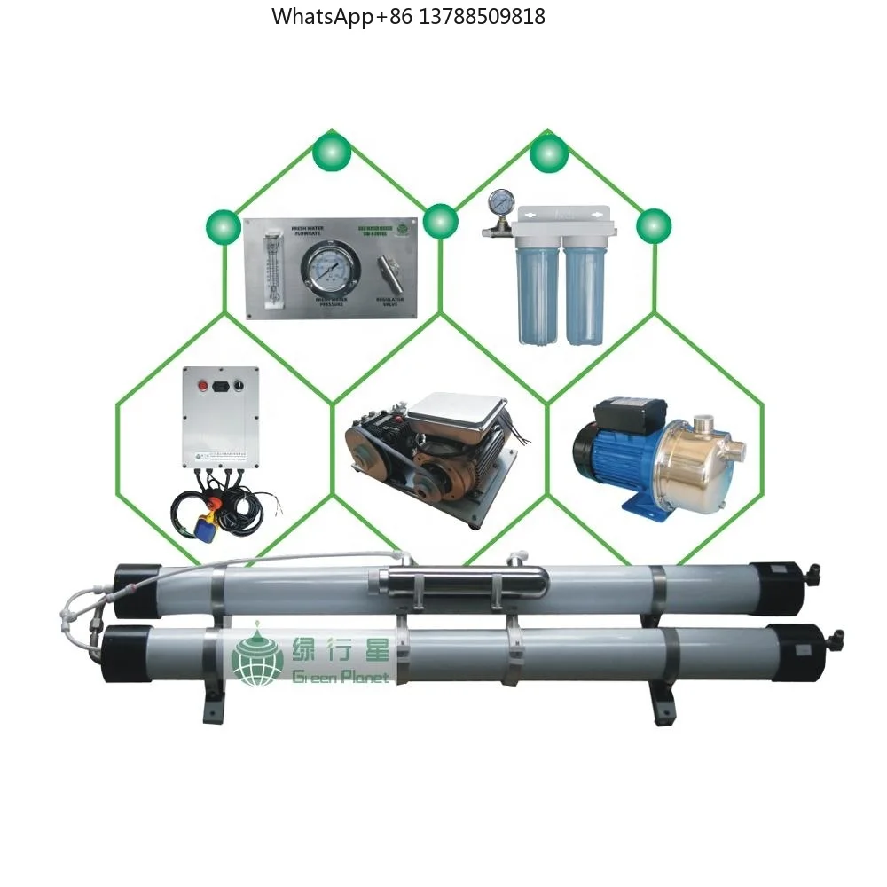 2000LPD  Seawater Desalination Plant for Boat / Modular  Desalination Plant / Yacht Desalination Plant