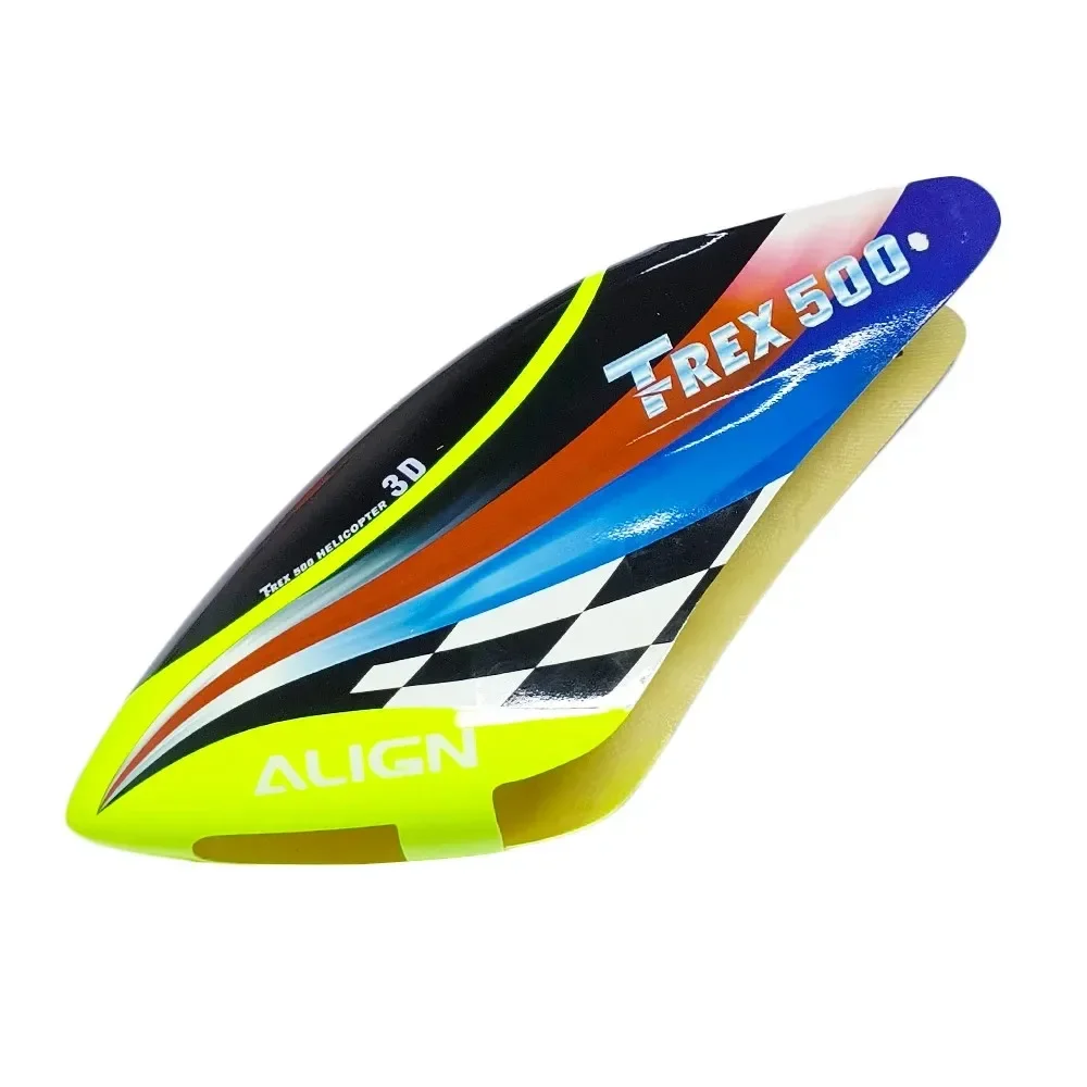 Coque d'auvent en Fiber de verre TREX 500 pour aligner l'hélicoptère RC