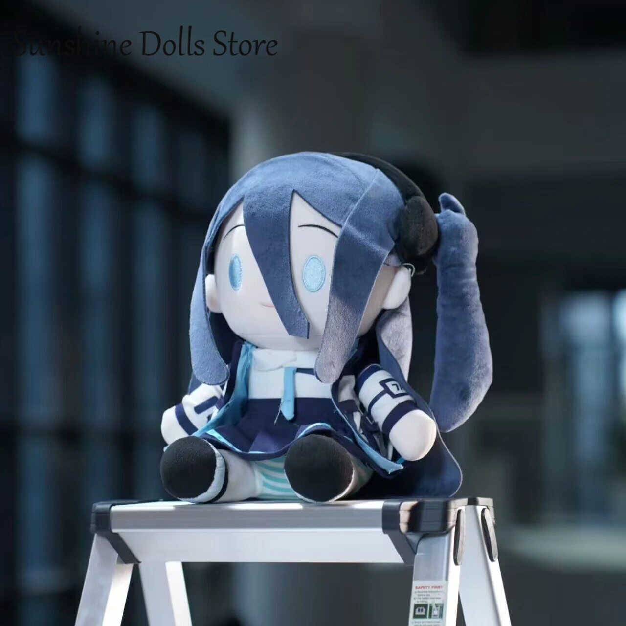 30cm-anime-tendou-arisu-blue-archive-fufu-sitting-posture-cotton-doll-plush-toy-soft-plushies-figure-pillows-halloween-gift