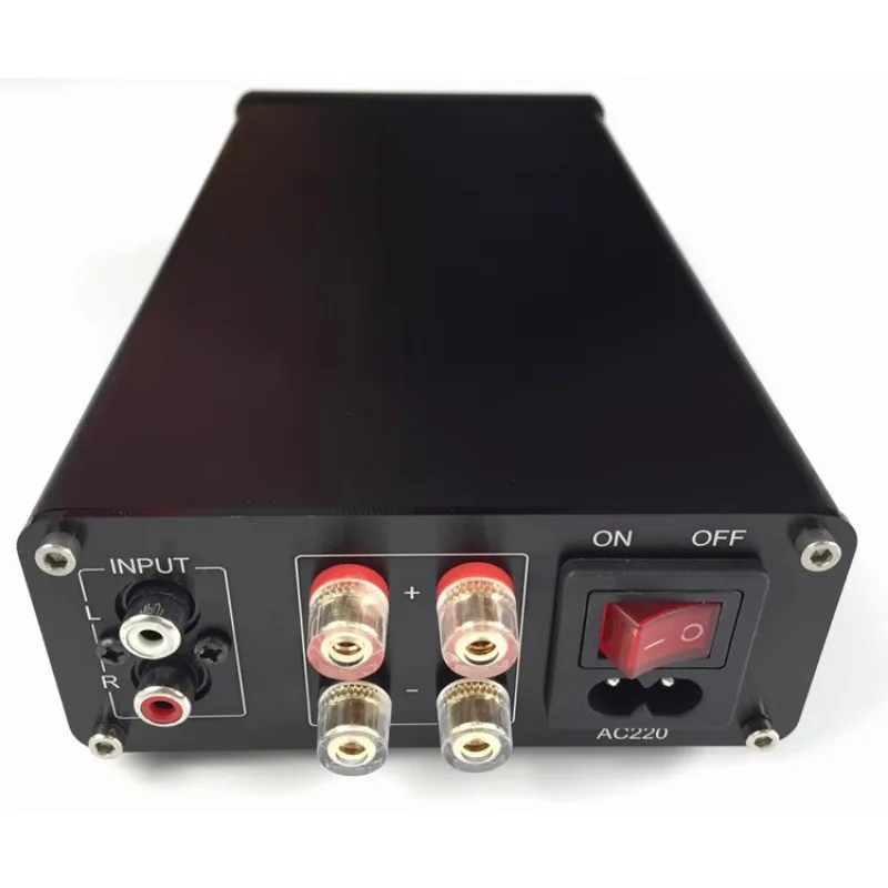 

YJ classic TDA7294 2.0 power amplifier high fidelity HIFI home desktop audio audiophile dual channel audio power amplifier