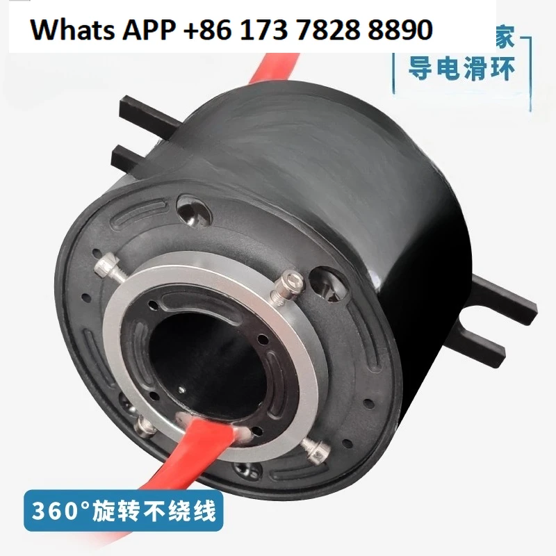 

Slip ring Conductive slip ring Inner diameter 25.4 Rotary joint Special set for 360-degree cable cartridge mechanical equipment