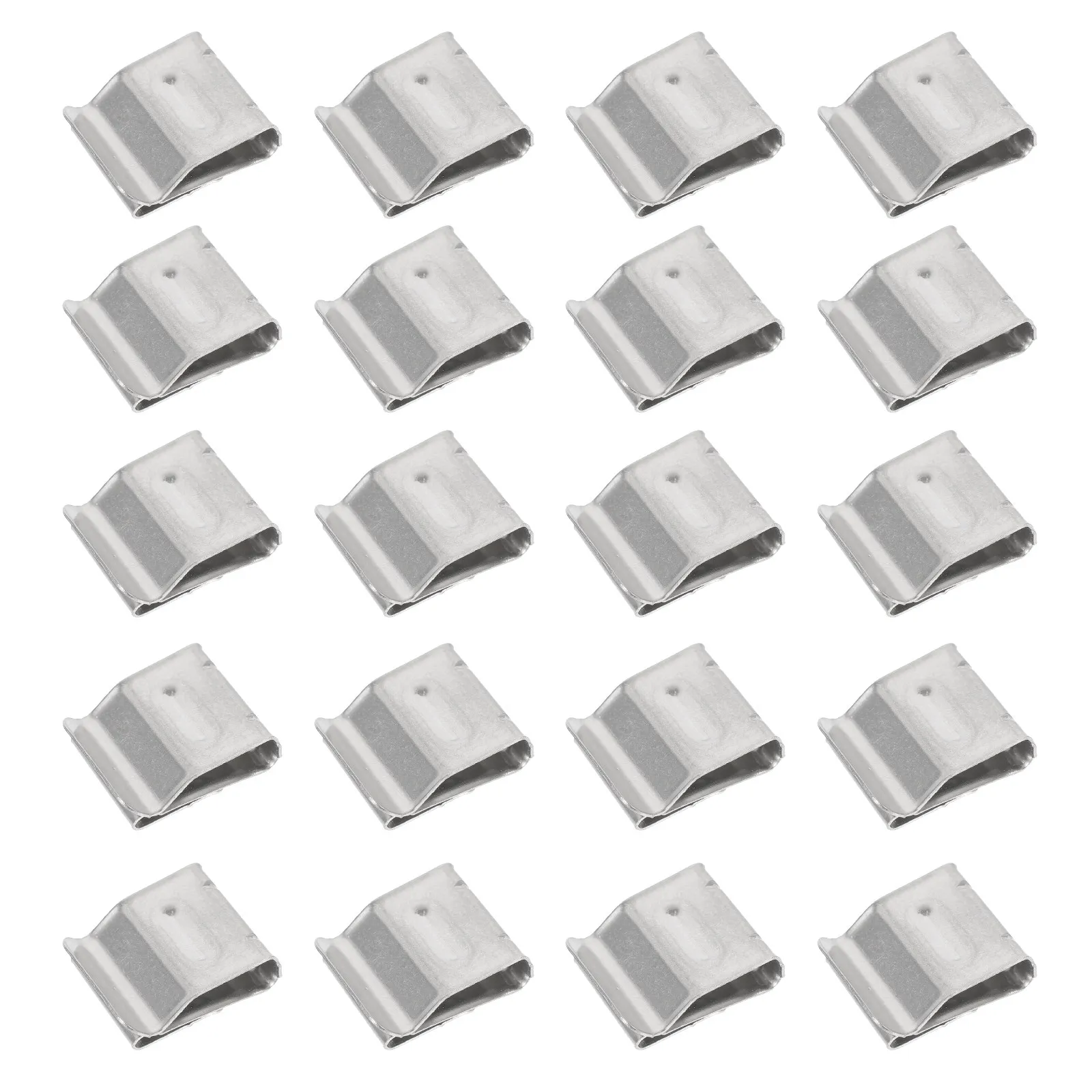 30Pcs Stainless Steel Cable Clips Photovoltaic Panel Wire Clamp Solar Panel Accessories Cable Fixing Photovoltaic Wire Clip
