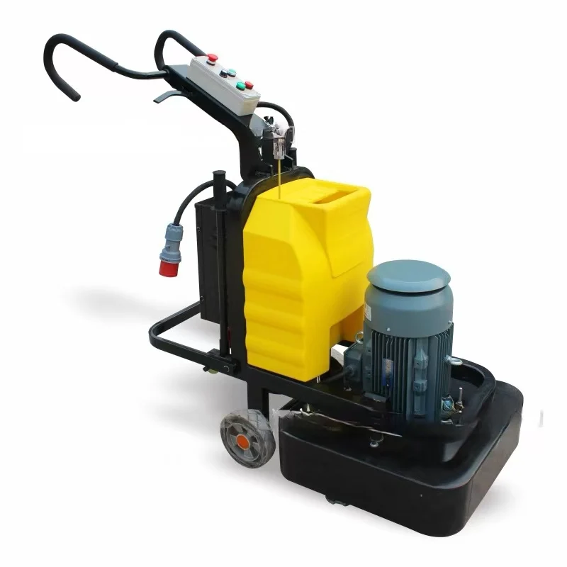 Epoxy Floor Grinder Polisher Terrazzo Machine Dust Suction Grinder Industrial Concrete Floor Grinding Paint Removal Renewal Tool