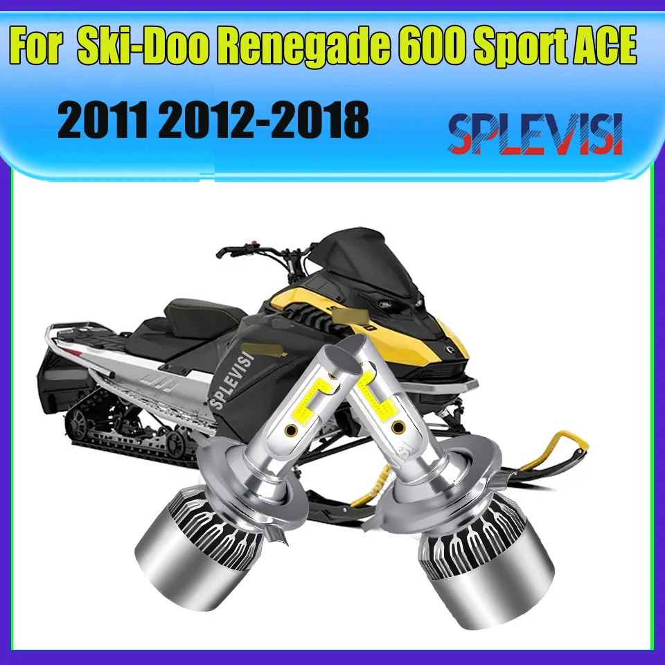 

HB2 H4 Socket LED Headlight -perfectly replicate the position of original bulb For Ski-Doo Renegade 600 Sport ACE 2011-2018