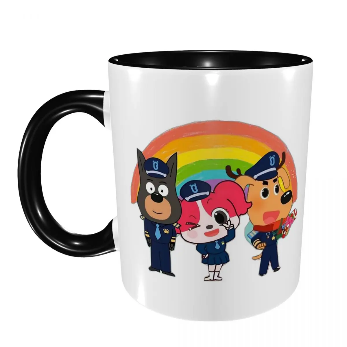 Episode Safety Sheriff Labrador Birthday Party Mug Funny Ceramic Coffee Cups Tea Mugs Milk Cup Drinkware Gifts for Woman Man