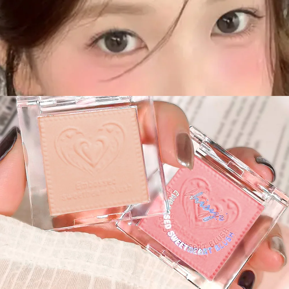 Evidenzia la modifica tridimensionale naturale del fard migliora la carnagione opaca schiarente rouge