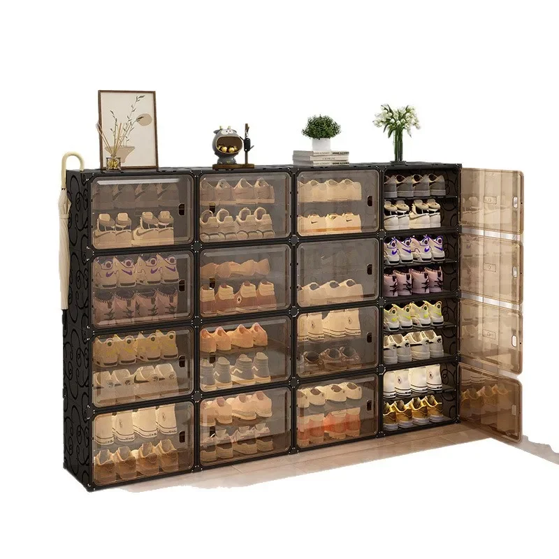 

Simple shoe rack, small narrow door, good-looking home interior, new multi-layer dust-proof storage artifact