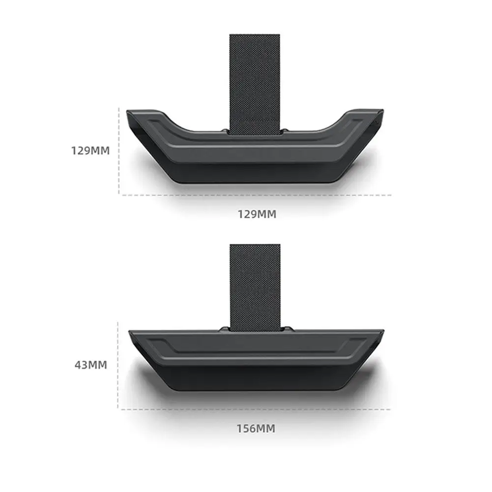 Tesla Model Y Juniper 트렁크 보조 리프팅 핸들 로프 풀 스트랩 DrawString 액세서리 용 2Pcs 트렁크 리드 핸들 블랙