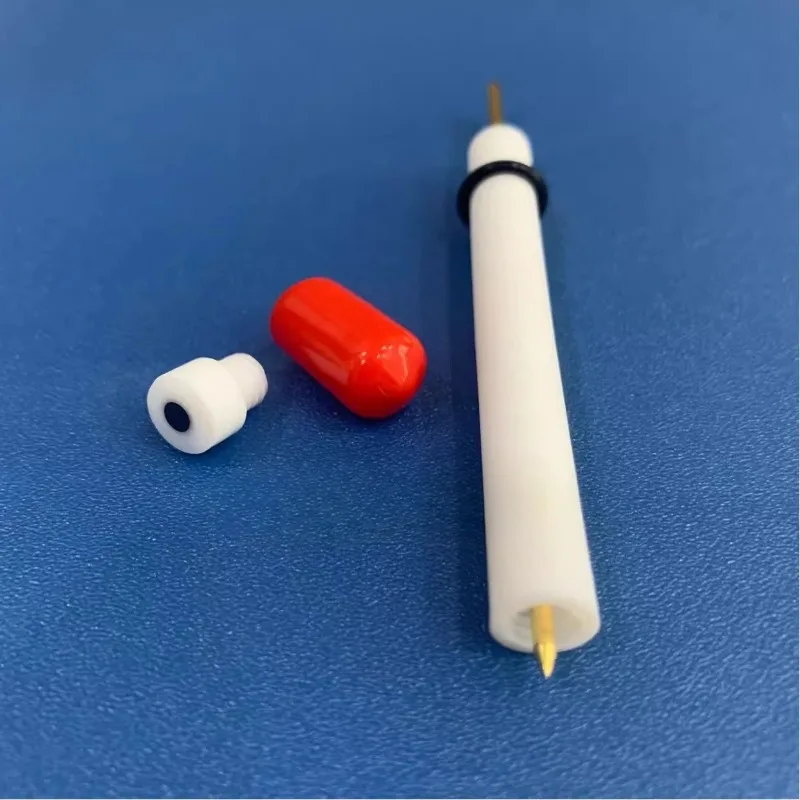 مجهر إلكتروني ثنائي الغرض قطب كربون زجاجي/قطب كربون زجاجي قابل للإزالة/2 مم، 3 مم، 4 مم، 5 مم