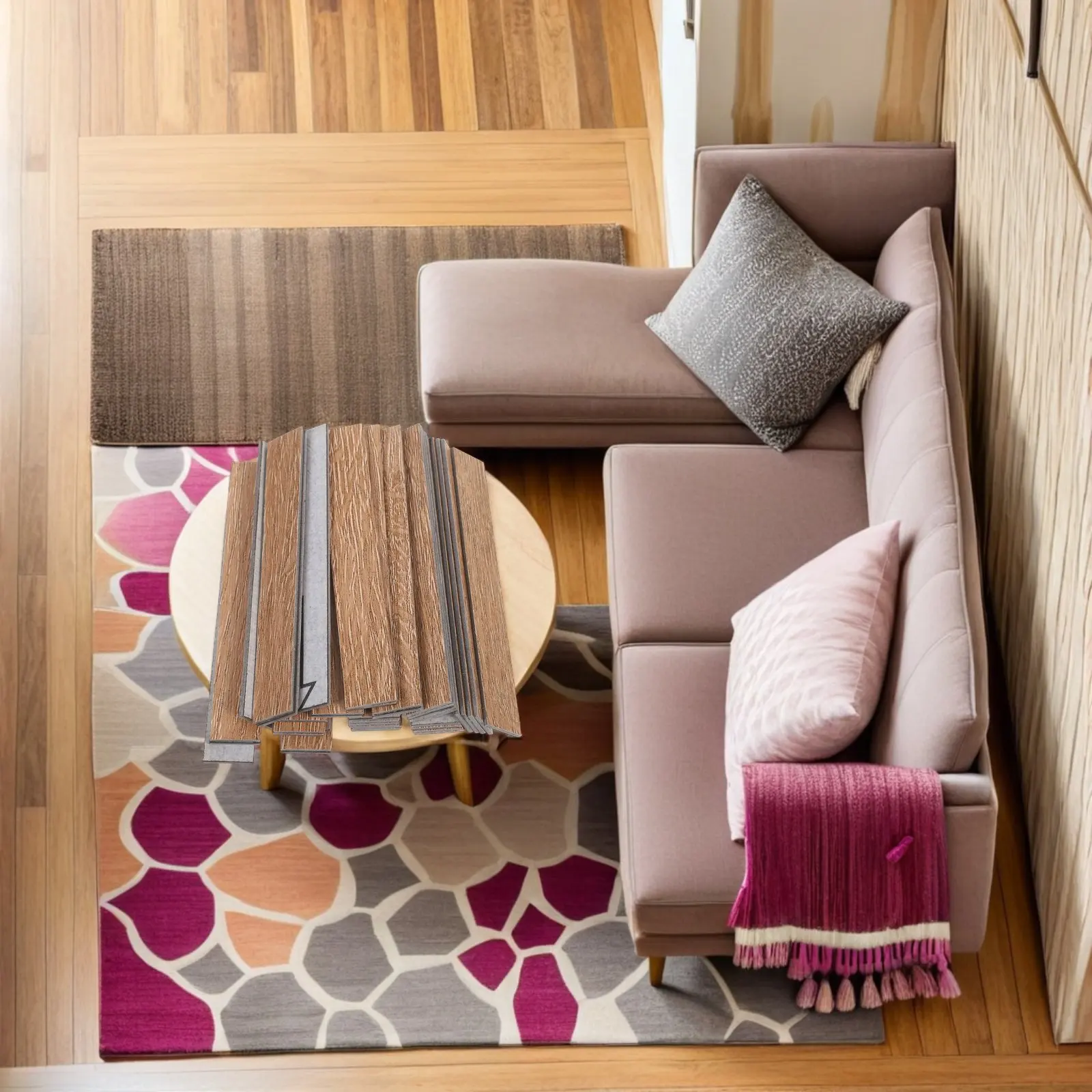 

40 шт. миниатюрных напольных панелей для кукольного домика, масштаб 1:12, реалистичная текстура дерева, для поделок и аксессуаров для миниатюрных домиков