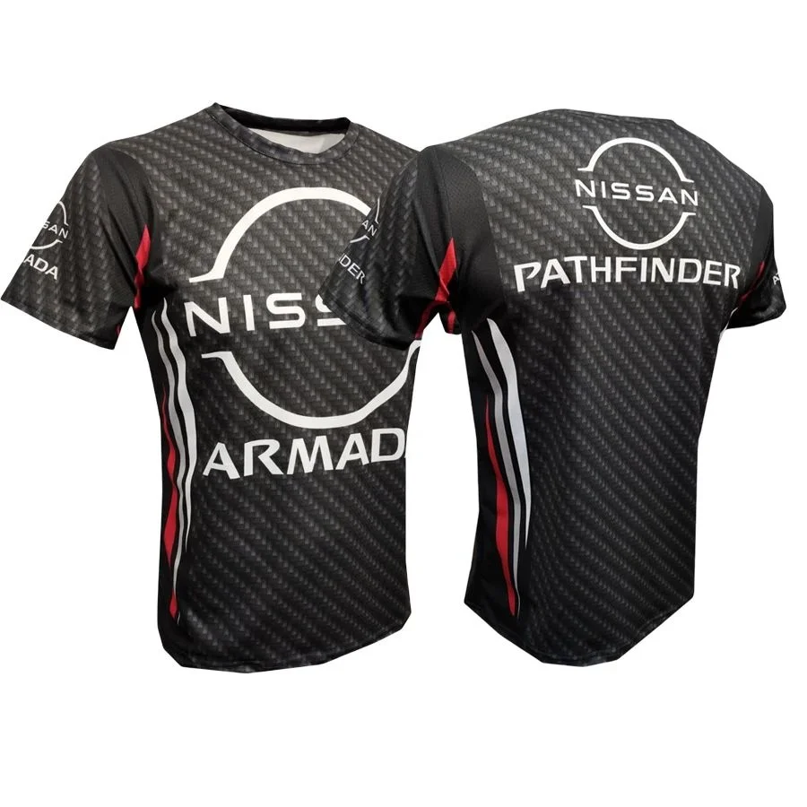 

2025 New Moto Quick-drying Speed Life – Racing Team Shirt for Men and Women, Nissan Racing Clothing