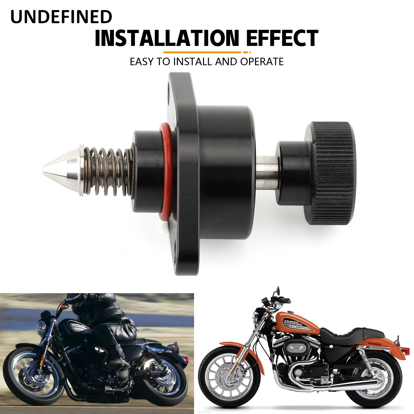 Tornillo de ajuste de velocidad de ralentí compatible con Harley XL 883 1200 Touring Road King Dyna Softail Vrod, carburador de motocicleta, Control