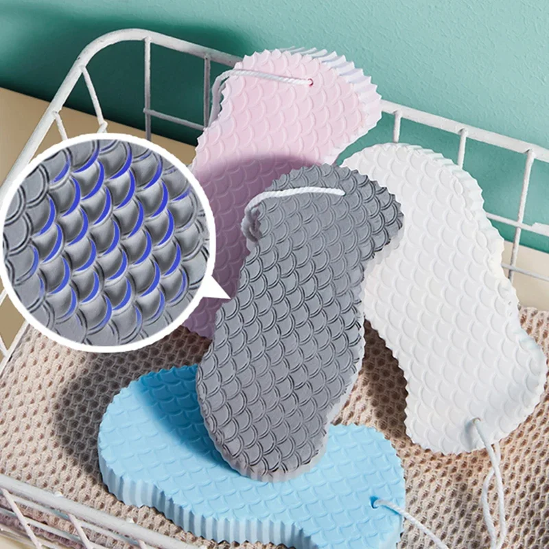 Bath Sponge Exfoliating Bath Scrubbing Sponges Body Washcloth Skin Scrubber Relax Exfoliating Skincare Shower Scrubbing Tool