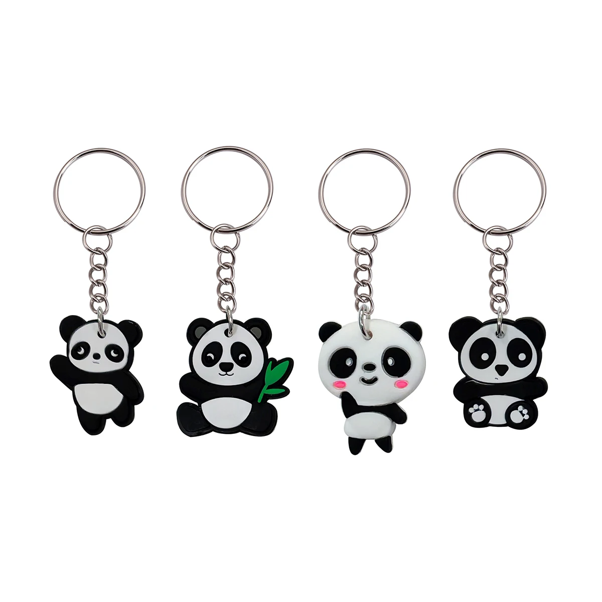 20 Stück Cartoon-Bären-Schlüsselanhänger, niedliche Schlüsselringe für Damen, modische Dekoration, Accessoires für Geldbörsen und Taschen, ideale Geschenke für Feiertage und Partys. – Detail 5