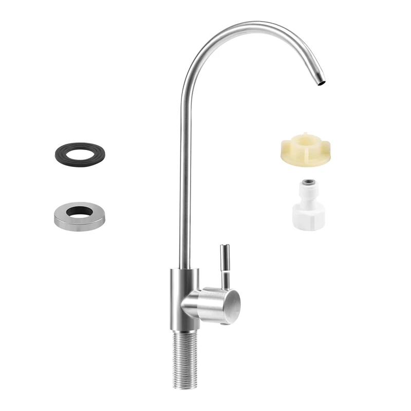 Kitchen Direct Drinking Water Filter Tap 304 Stainless Steel Ro Faucet Purify System Reverse Osmosis Robinet Cuisine Torneira