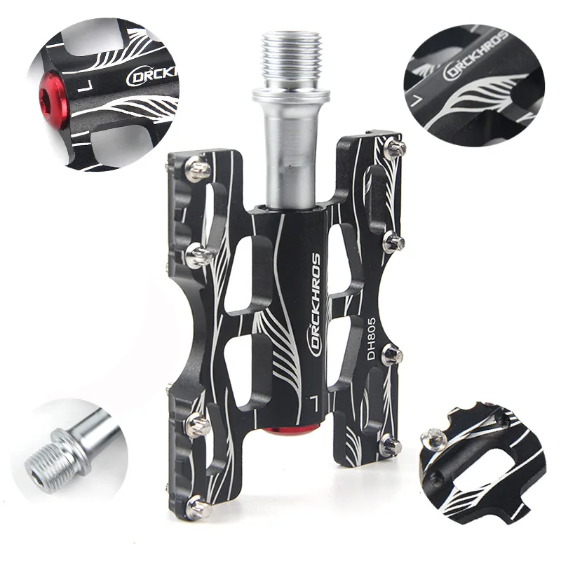 Mountain Bikes Pedal Road  Q323 Bikes Accessories Bicycle Pedal Aluminum Alloy Material General Pedal