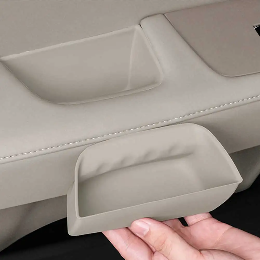 1 pair Car Door Pocket Storage Box for Volvo For XC60 2018 2026 Plastic Interior Accessory with Balanced Dimensions and Fit