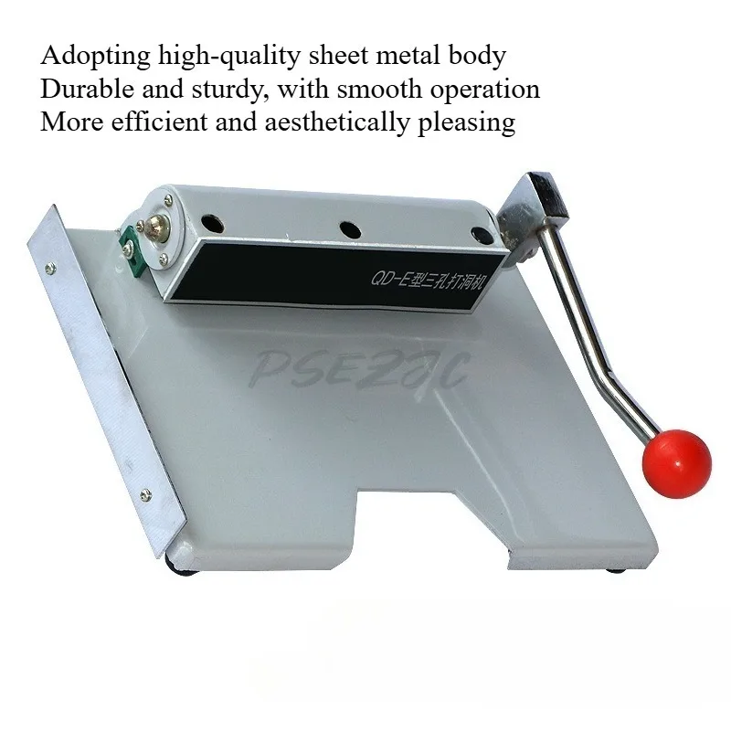

Powerful Three Hole Hole Punching Machine QD-E Type Personnel File Dedicated Binding Machine Portable Hole Punching Machine