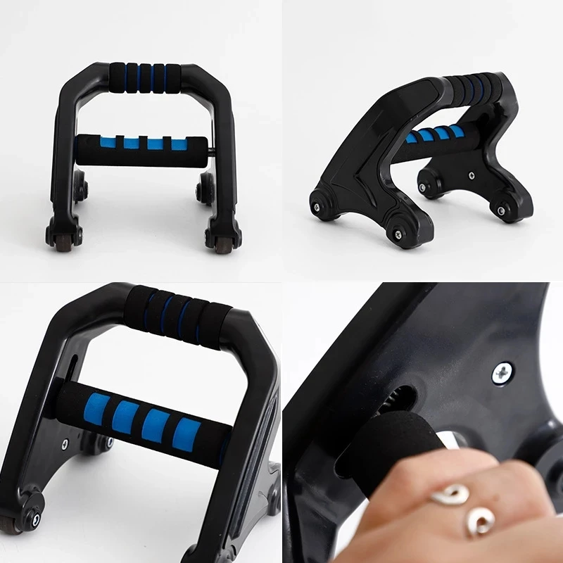 

Abdominal Fitness Device Multi-functional I-shaped Push-ups Support Fitness Equipment Sports household Abdominal Muscle Wheel