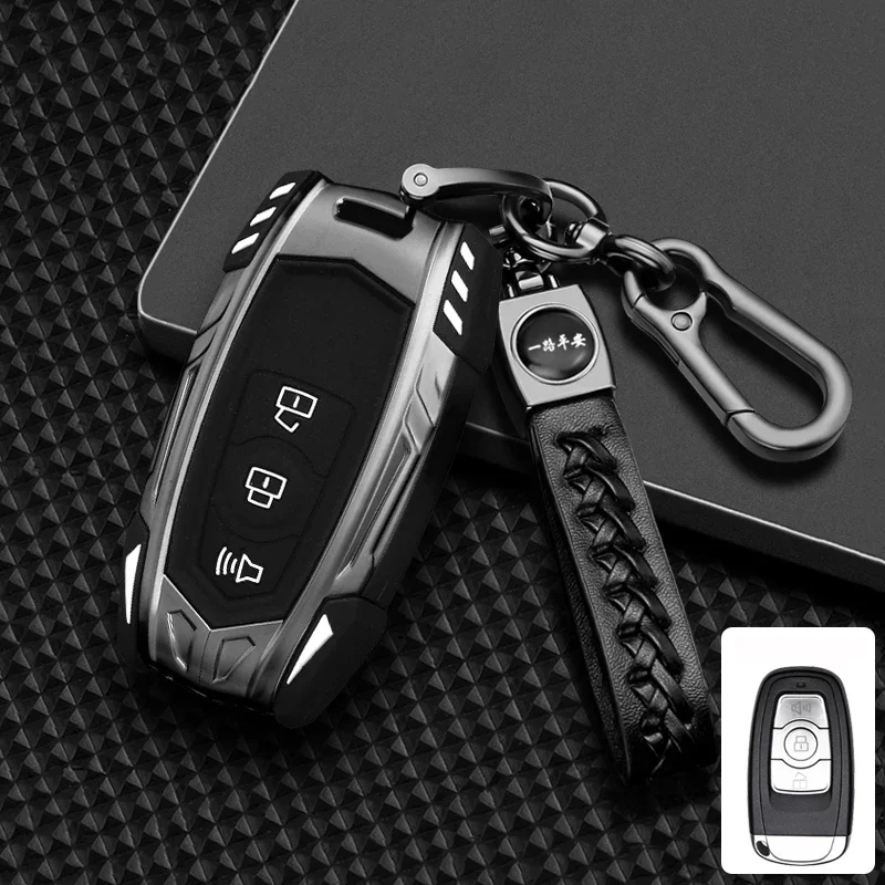 

Zinc Alloy Car key case for haval h9 f7x h5 h3 great wall 5 3 m2 h6 coupe great wall m4 h2 6 protection cover holder shell