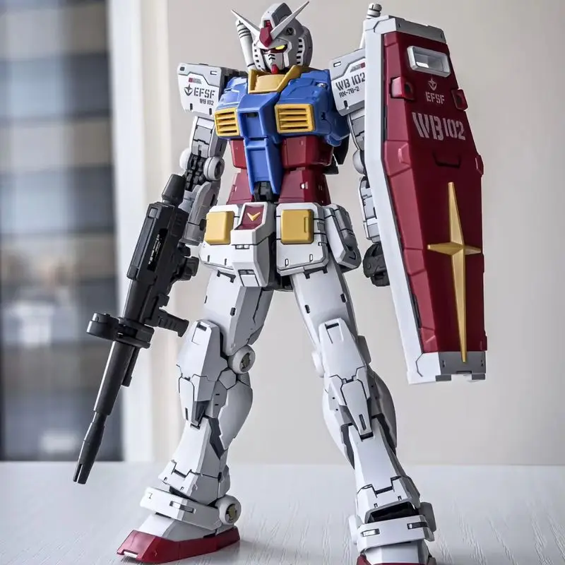 ホット Changlong モデル 5501 Rg 1/144 Rx-78-2 Ver 2.0 アセンブリモデルキット可動ジョイント高品質グッズロボットモデル子供