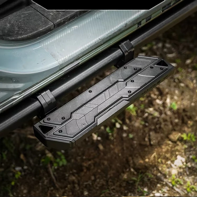 

Makino Nept Sports-Style Aluminum Rock Rail Small Side Pedal for Bronco Special Edition Exterior Accessory for Carscustom