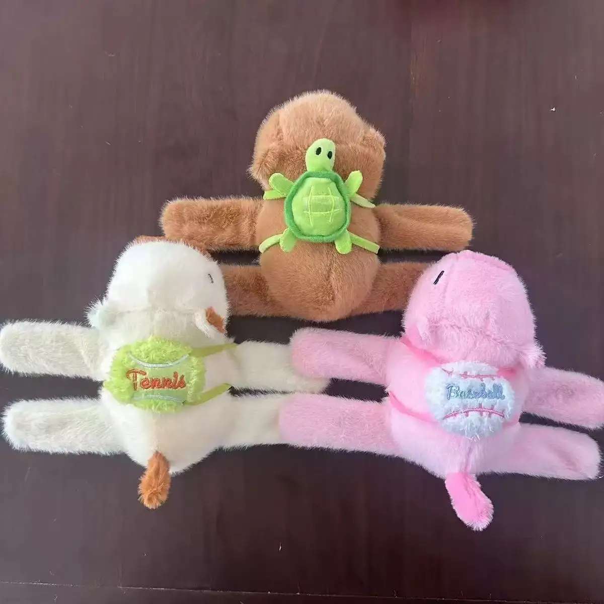 

Kawaii животное панда капибара лиса браслет плюшевые куклы игрушки мягкий браслет рождественские подарки