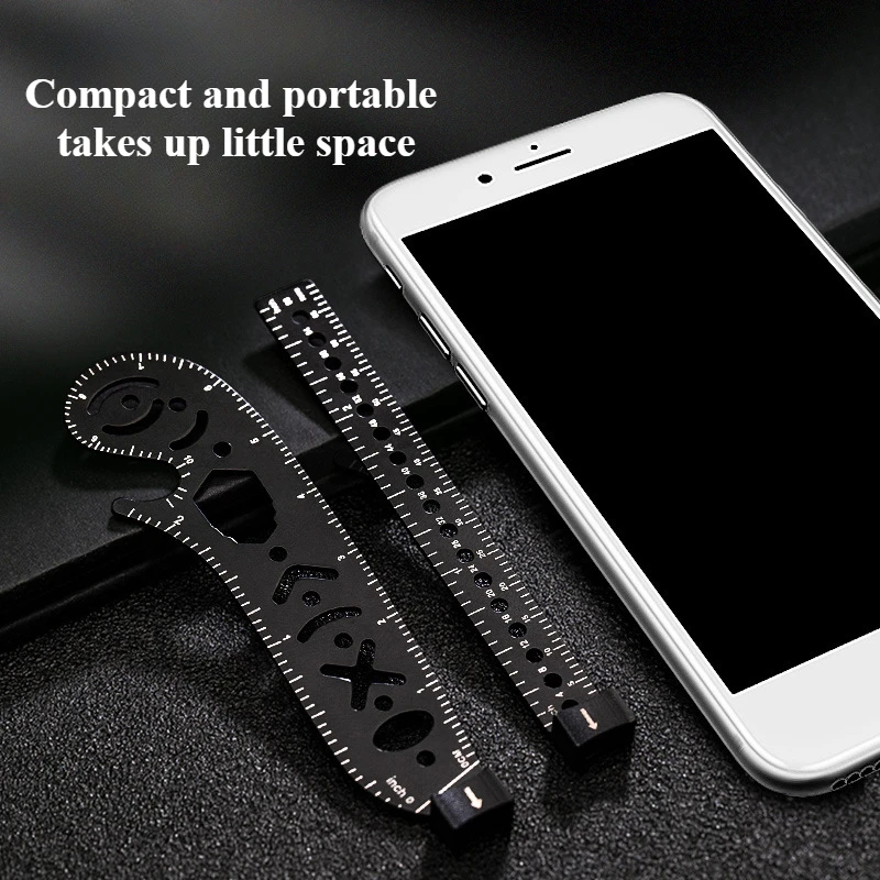 Multifunctional Rotating Drawing Ruler Bottle Opener Magnet Geometric Tool Creative Circle Drawing Board Compass Ruler