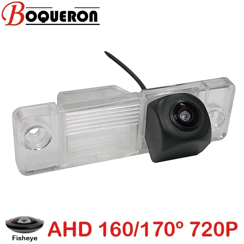 Fisheye 170 Degree 1280x720P HD AHD Car Vehicle Rear View Reverse Camera For Chevrolet Spark Matiz Joy Captiva Sport