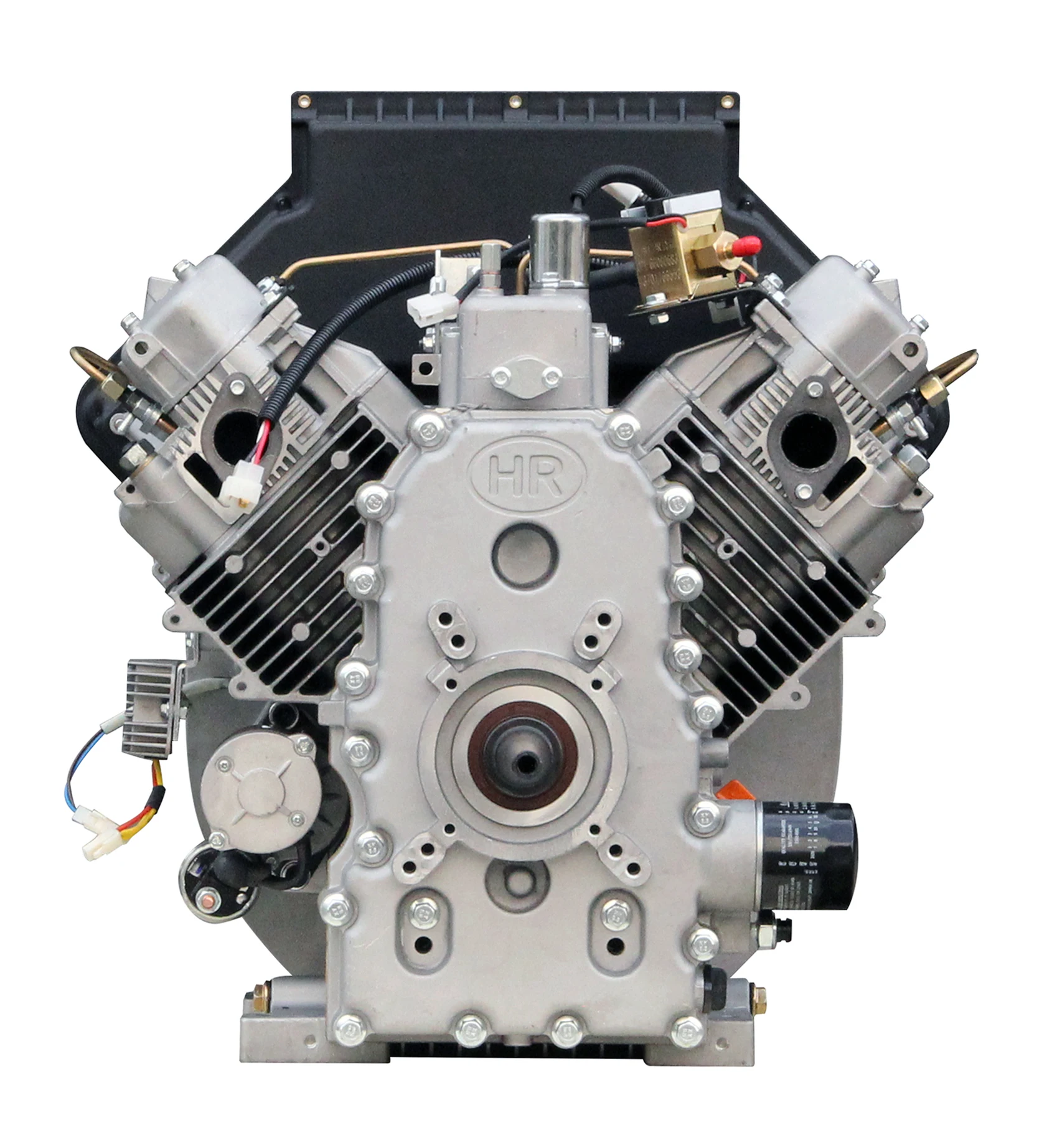 

hi earns 22KW air cooled two cylinder die·sel engine 30h·p HR2V98FE 3000rmp taper shaft