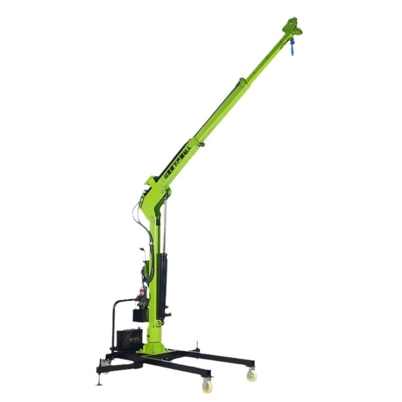 

Vehicle hydraulic crane mobile handling small crane all-electric lifting crane